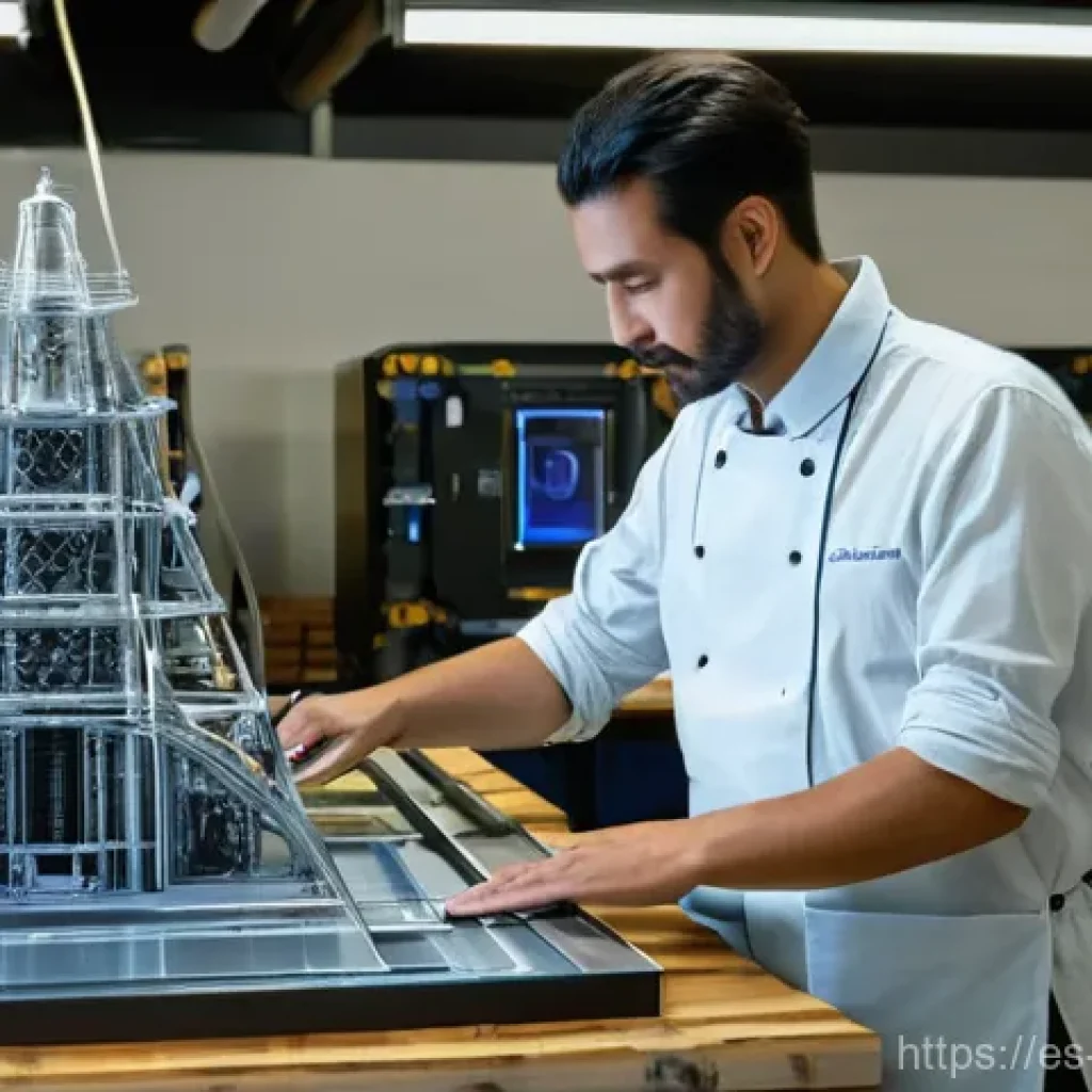 기계공학 3D프린팅기계설계 - **Prompt 1: The Evolution of Engineering Design with 3D Printing**
    A dynamic, visually split sce...