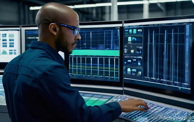 기계공학 기계설계 - **User-Centered Design in a Modern Industrial Control Room**
A highly skilled engineer, mid-30s,...